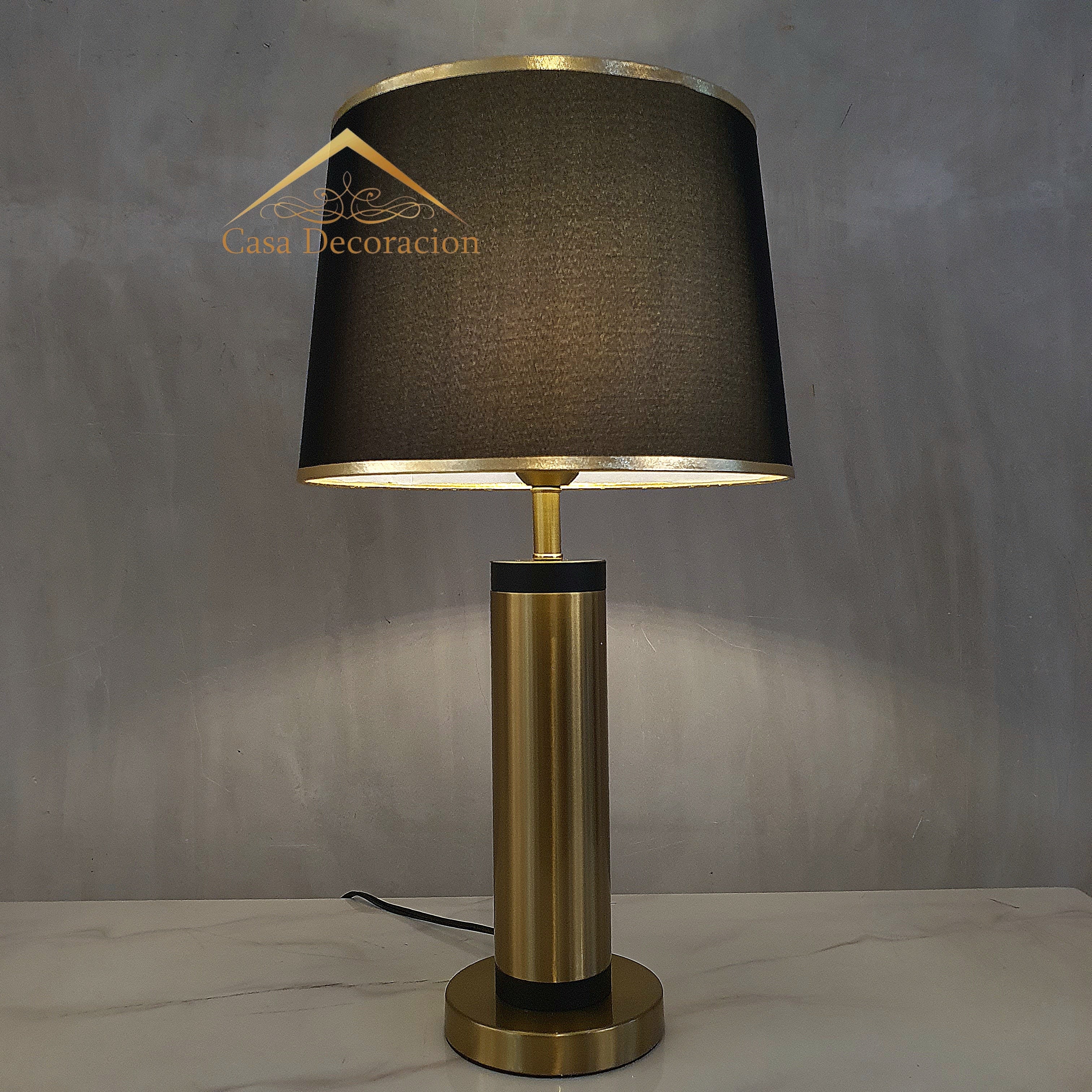Black and Gold Table Lamp