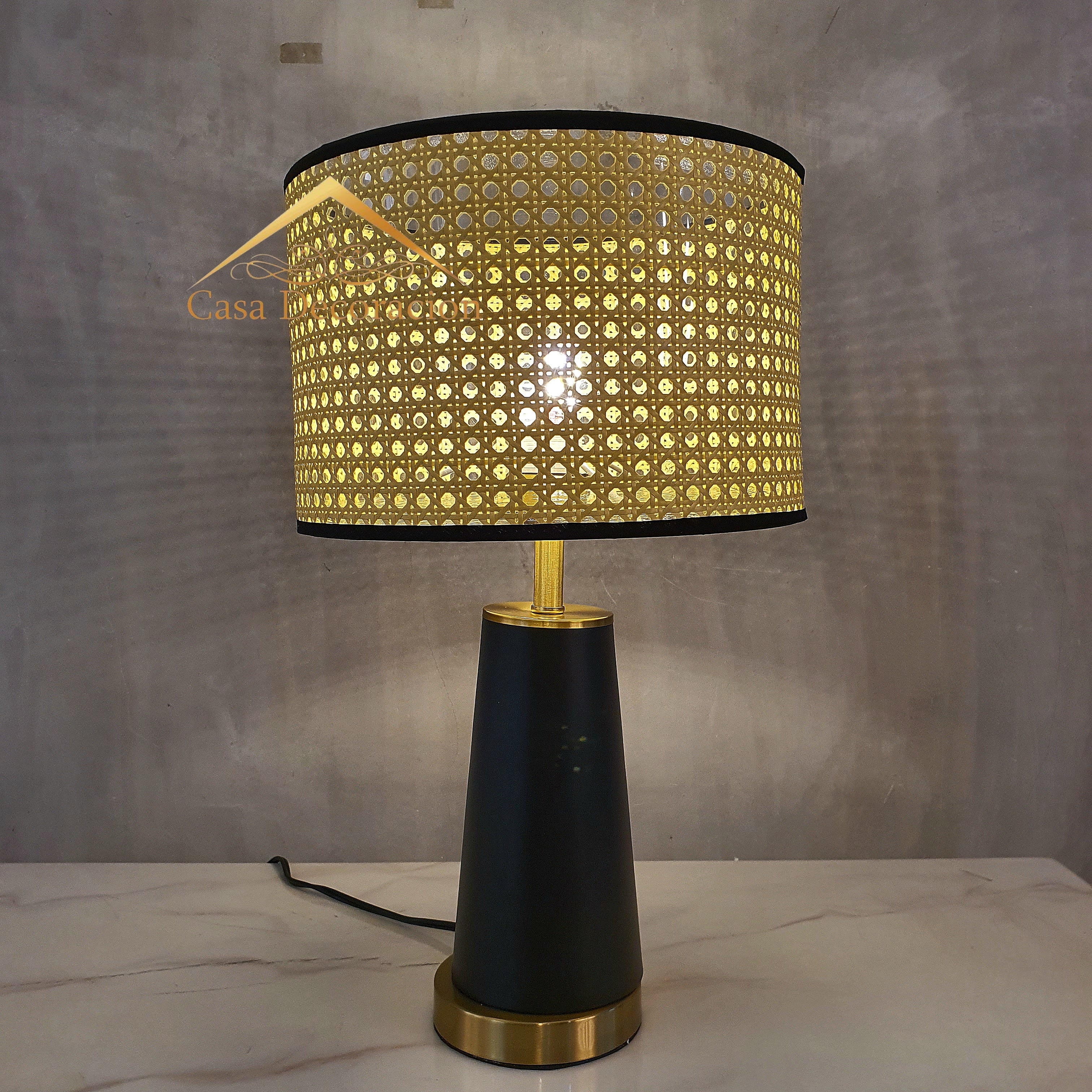 Weave Accent Table Lamp