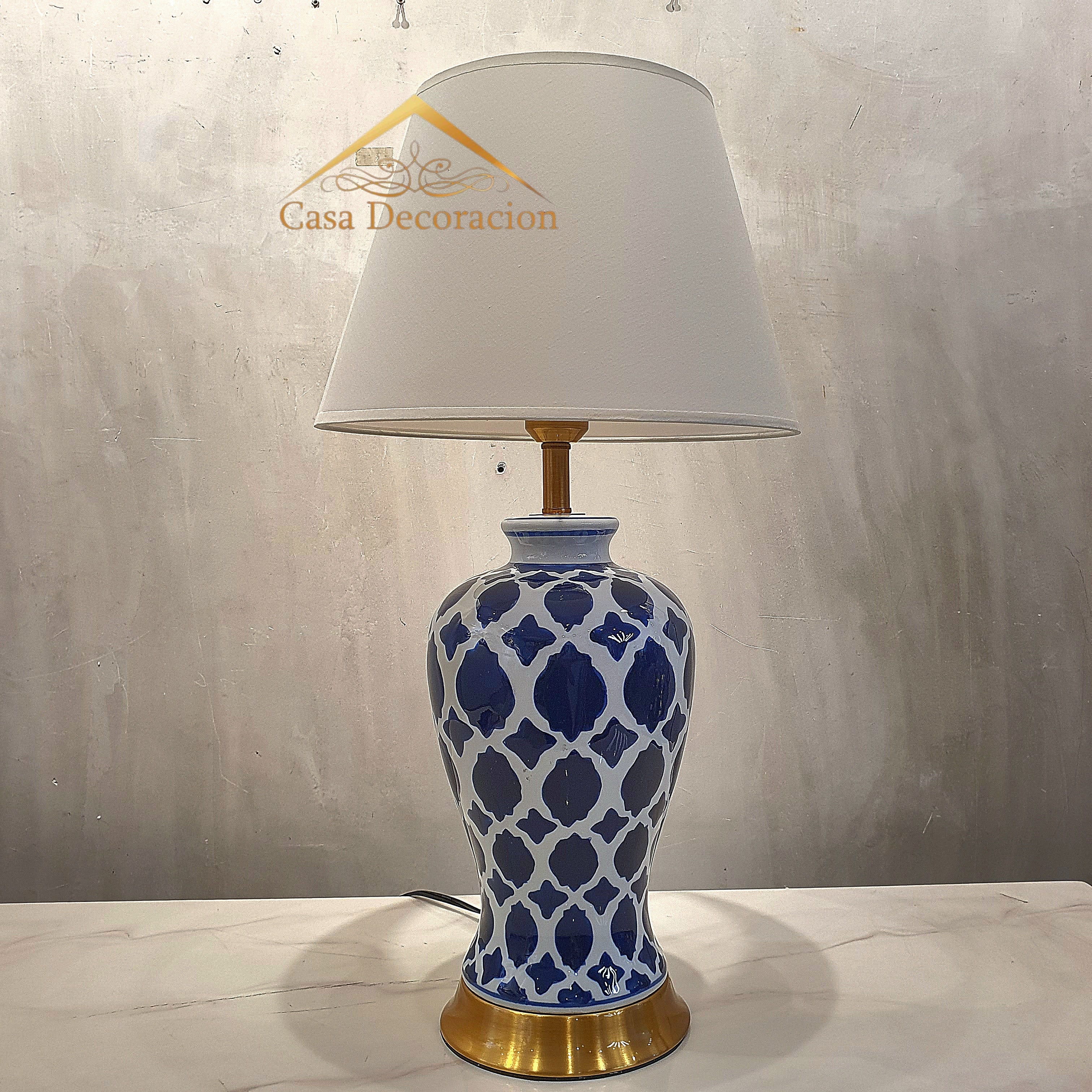 Blue Design Table Lamp