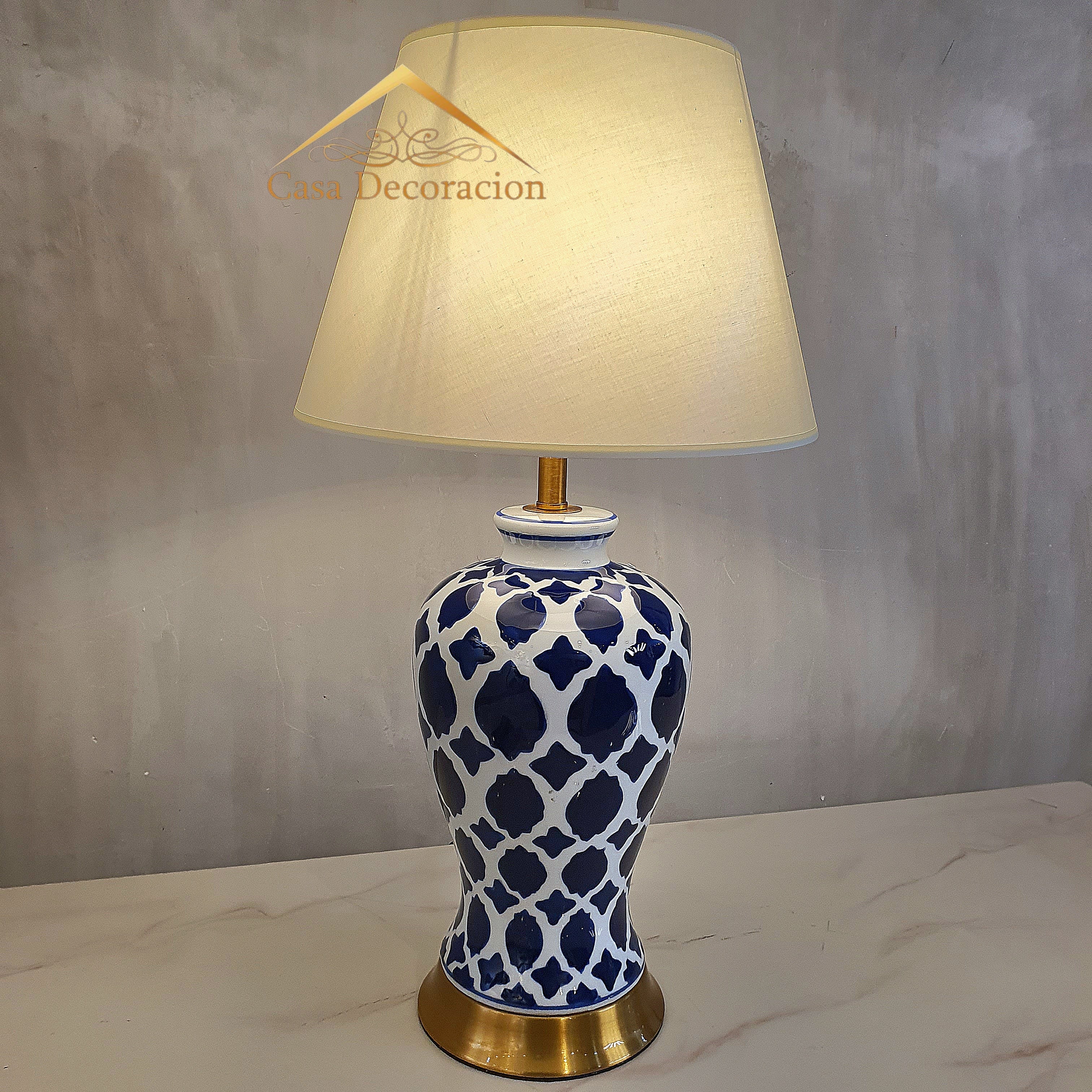 Blue Design Table Lamp
