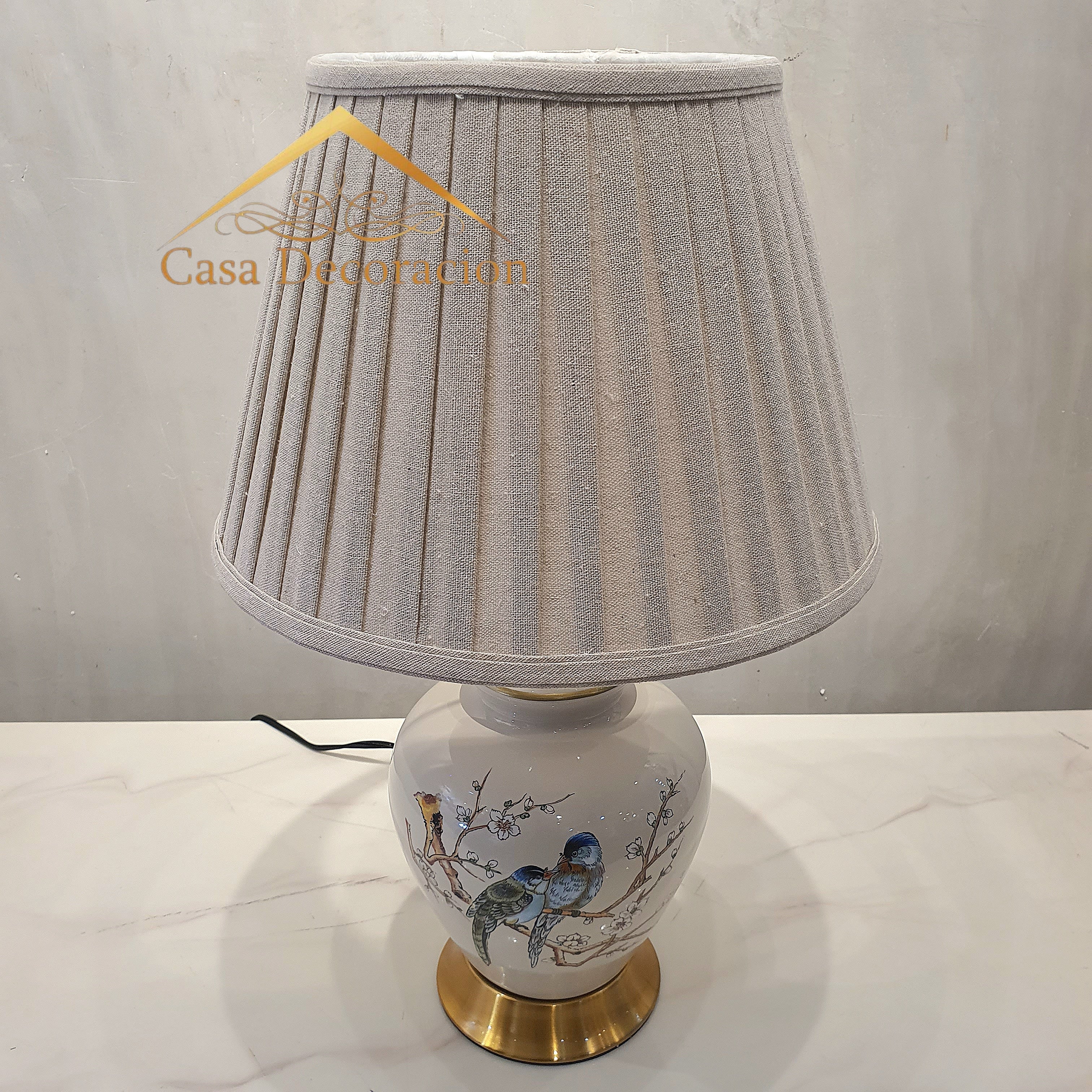Bird Portrait Table Lamp