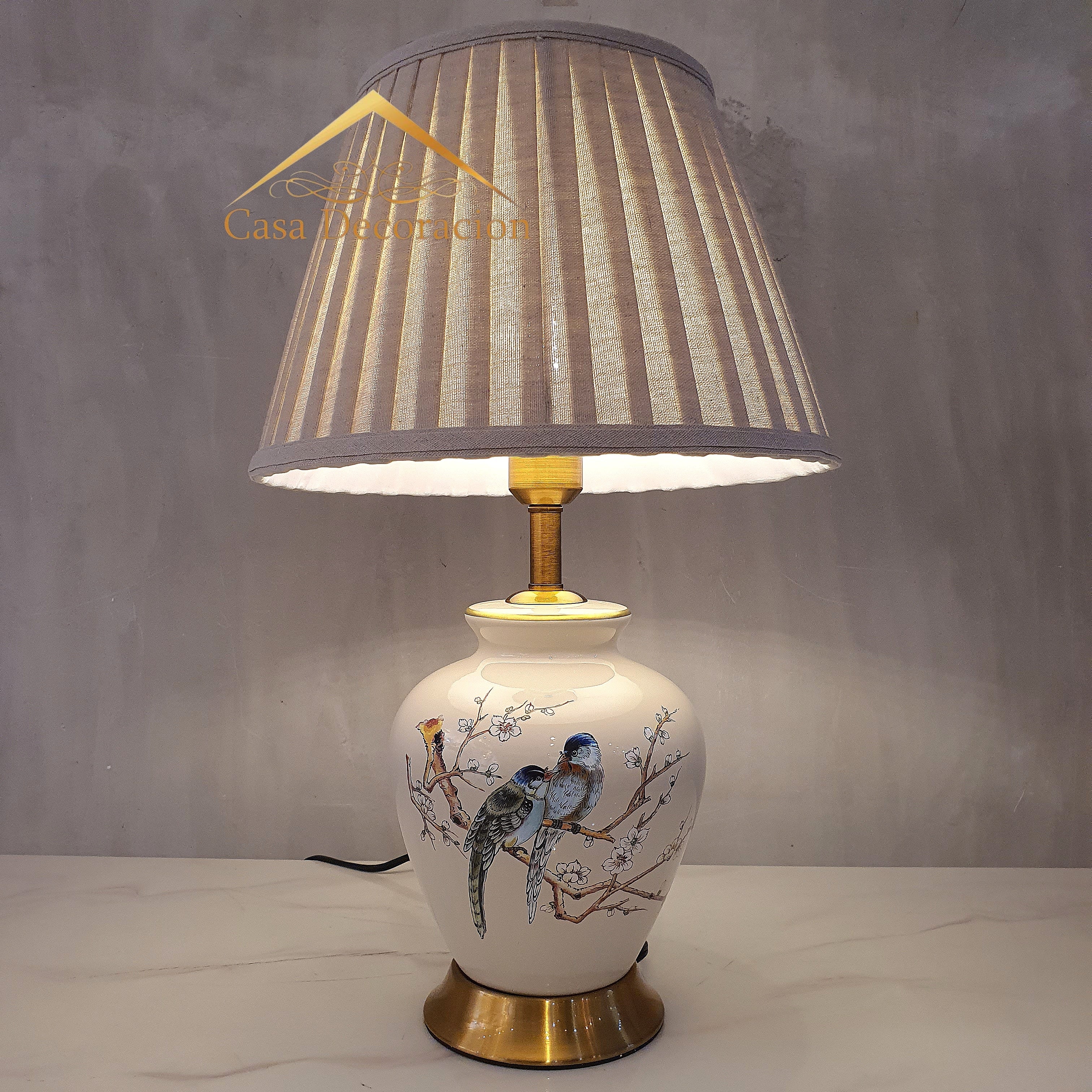 Bird Portrait Table Lamp