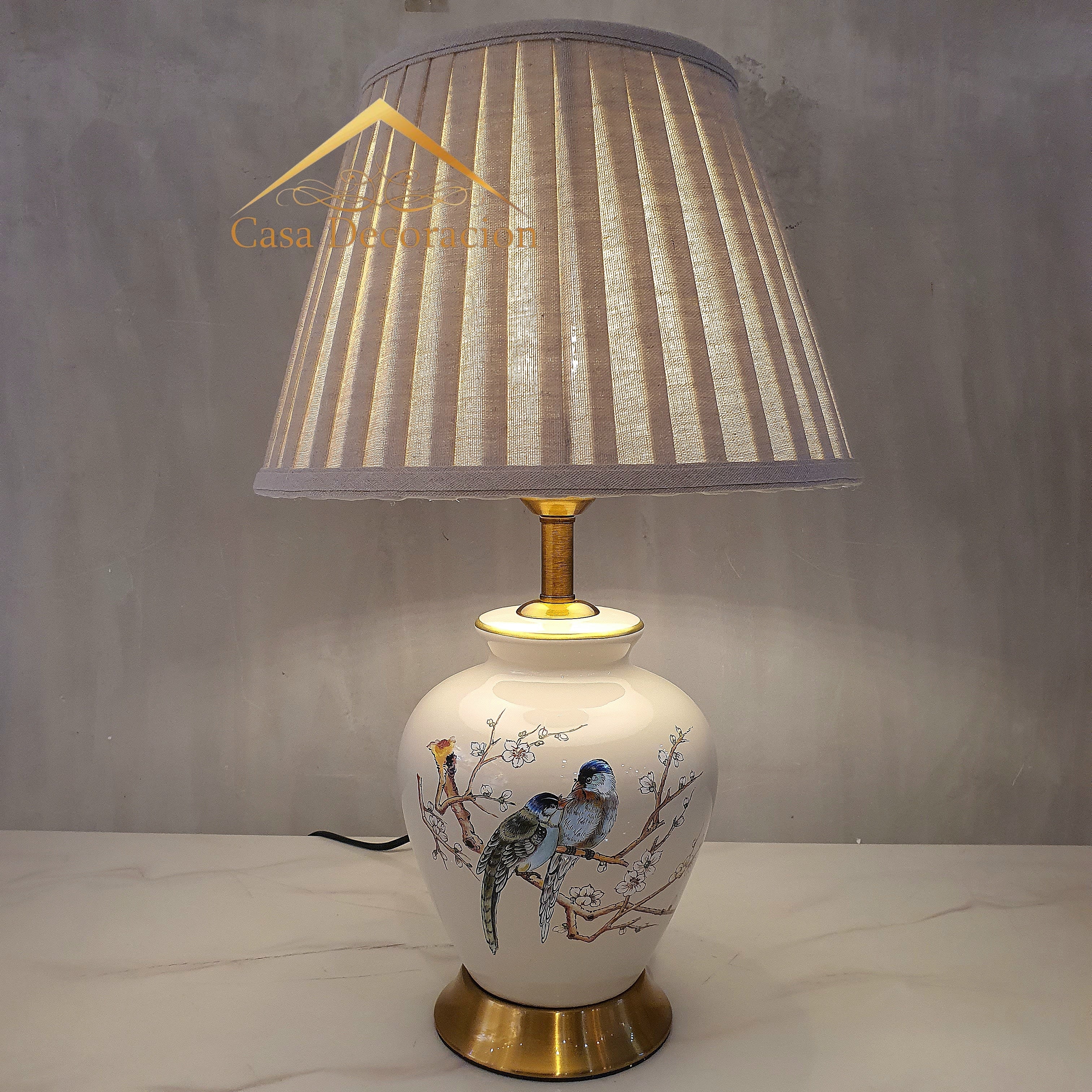 Bird Portrait Table Lamp