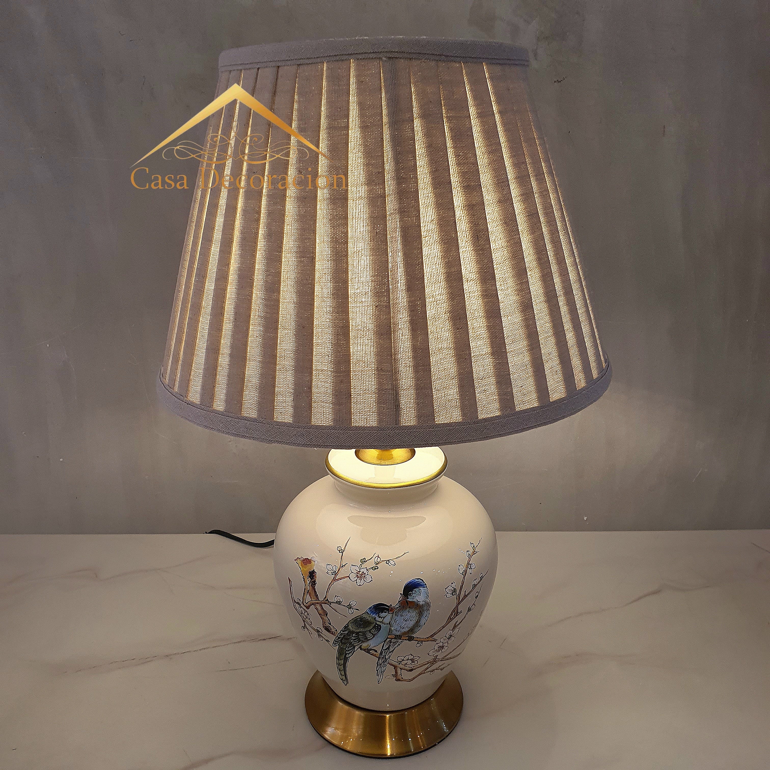 Bird Portrait Table Lamp
