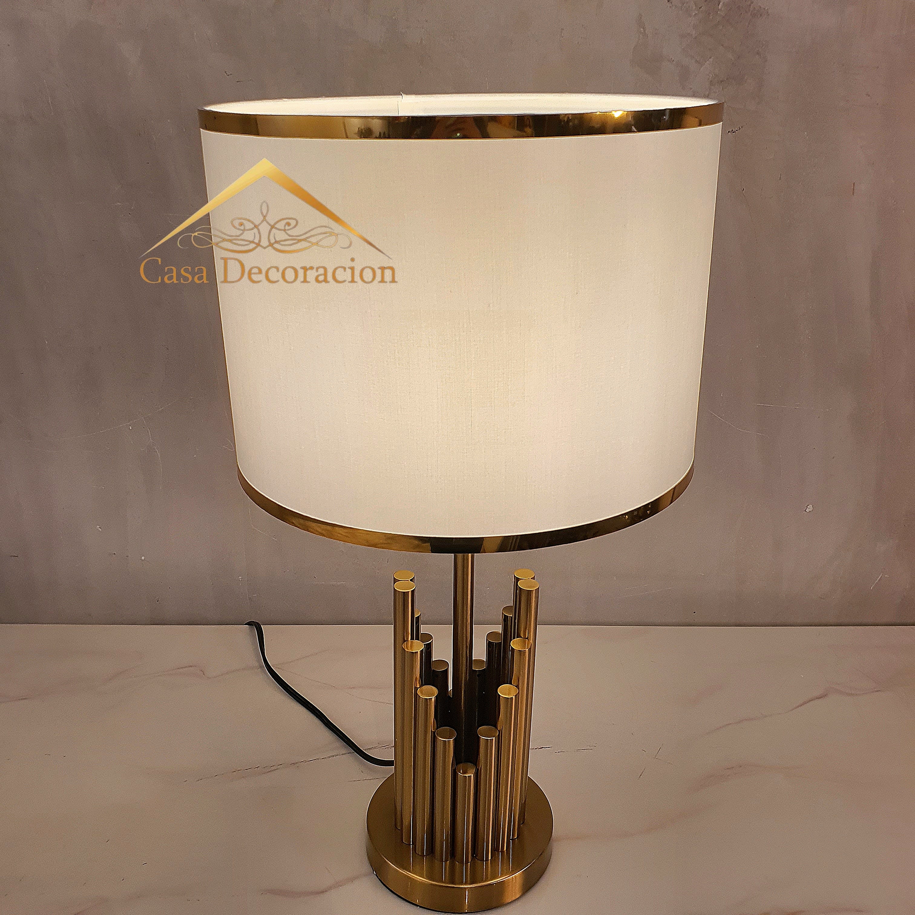 Gold Fluted Lampshade