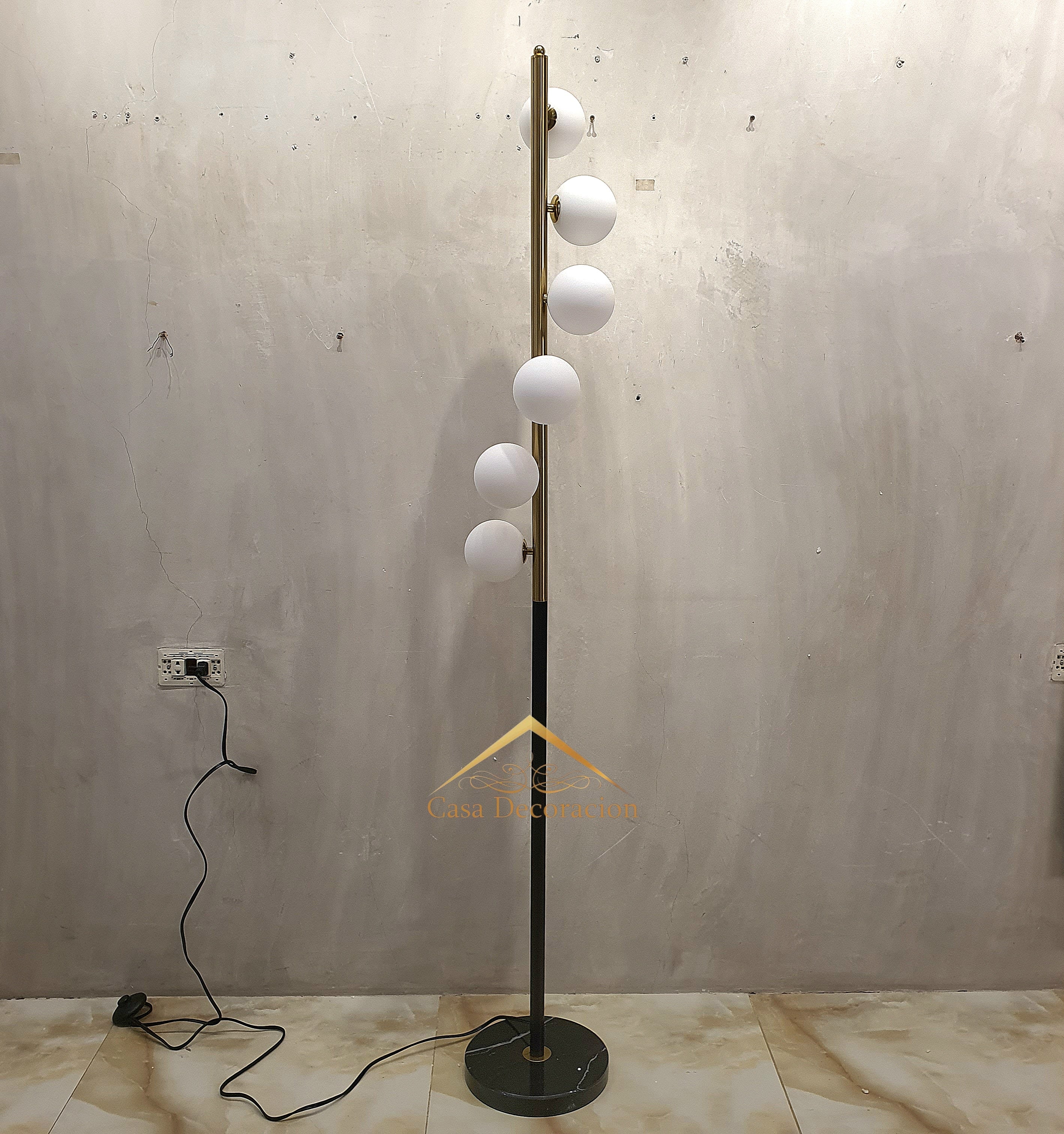 Spiral Bulb Floor Lamp