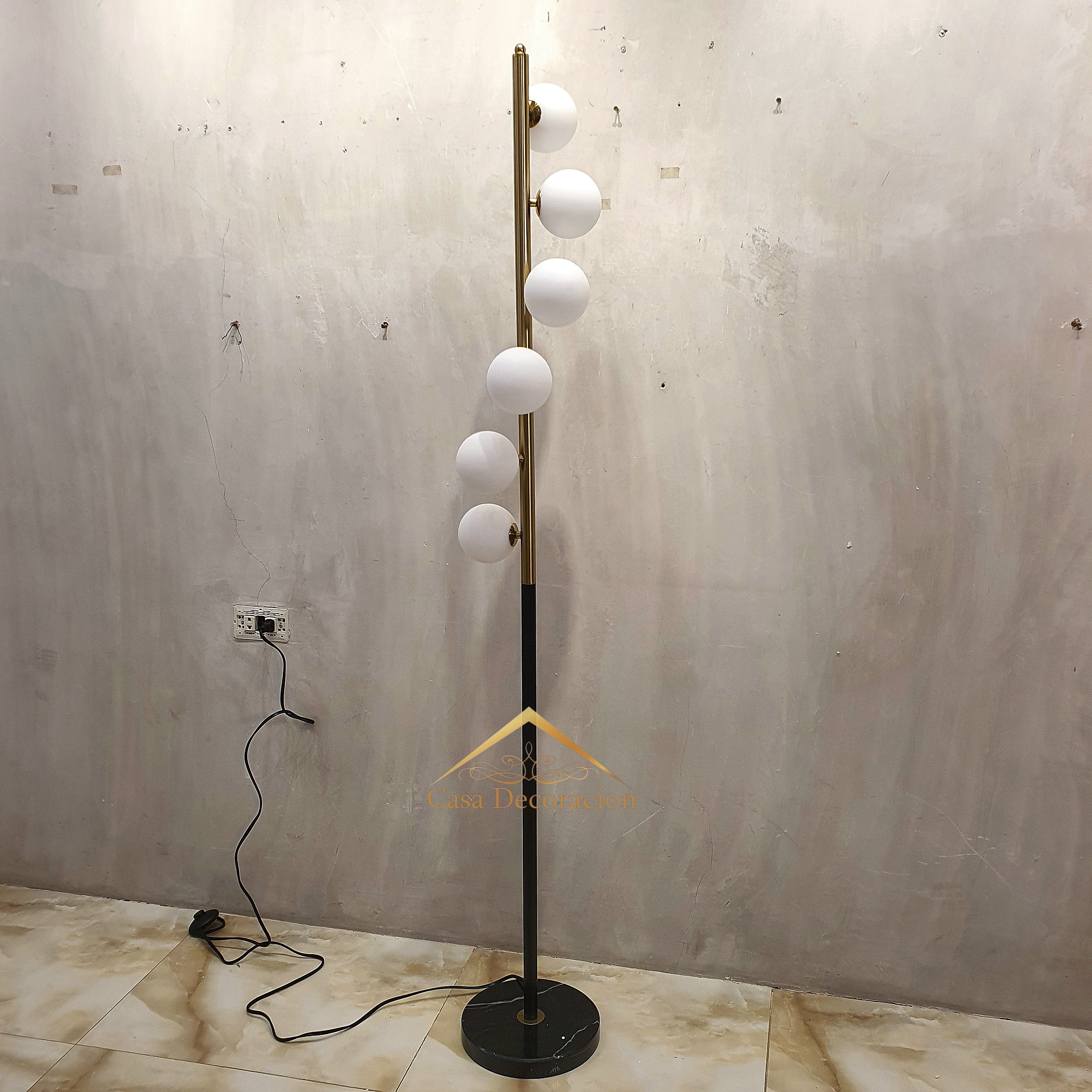 Spiral Bulb Floor Lamp