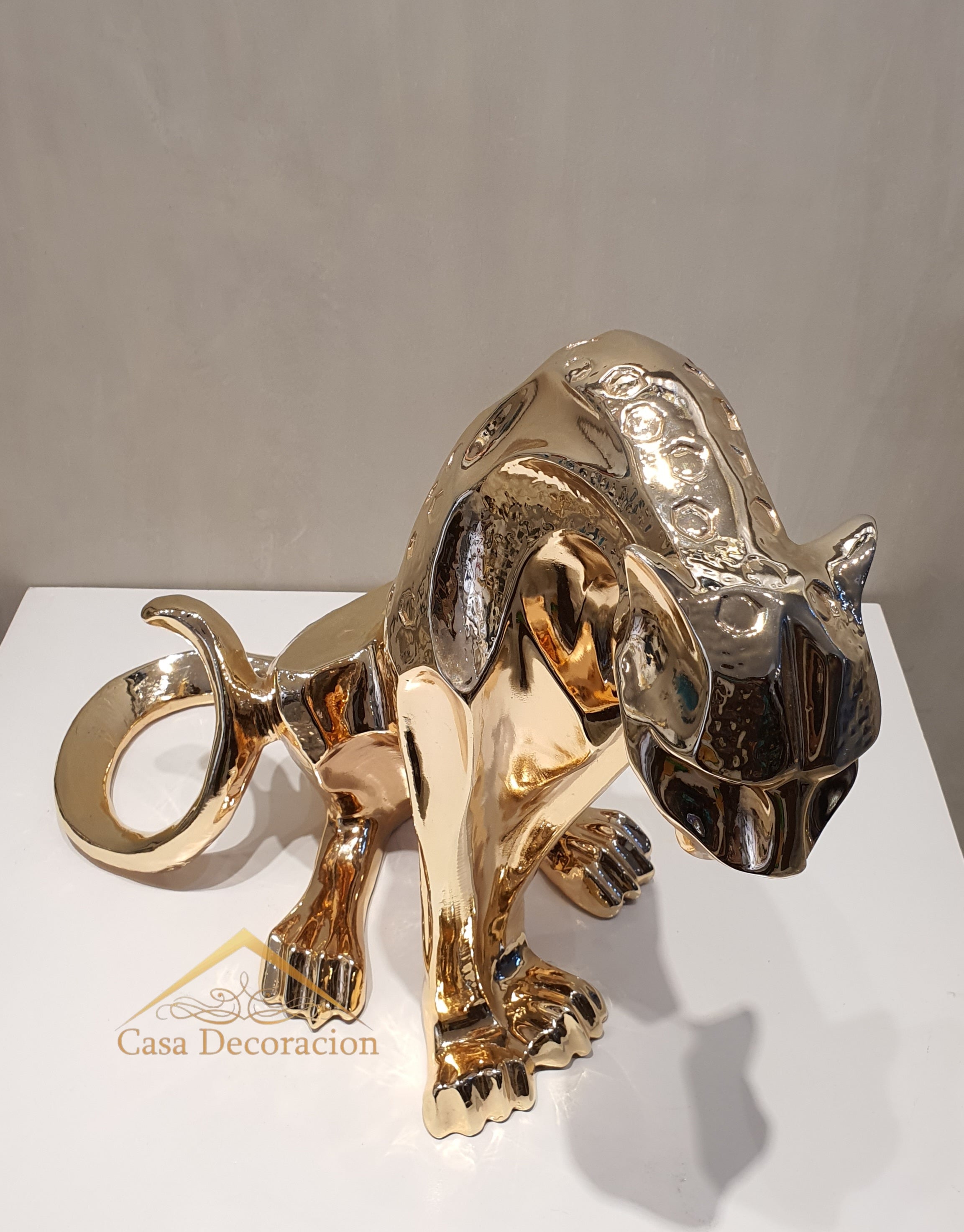 Panther Sculpture - Gold