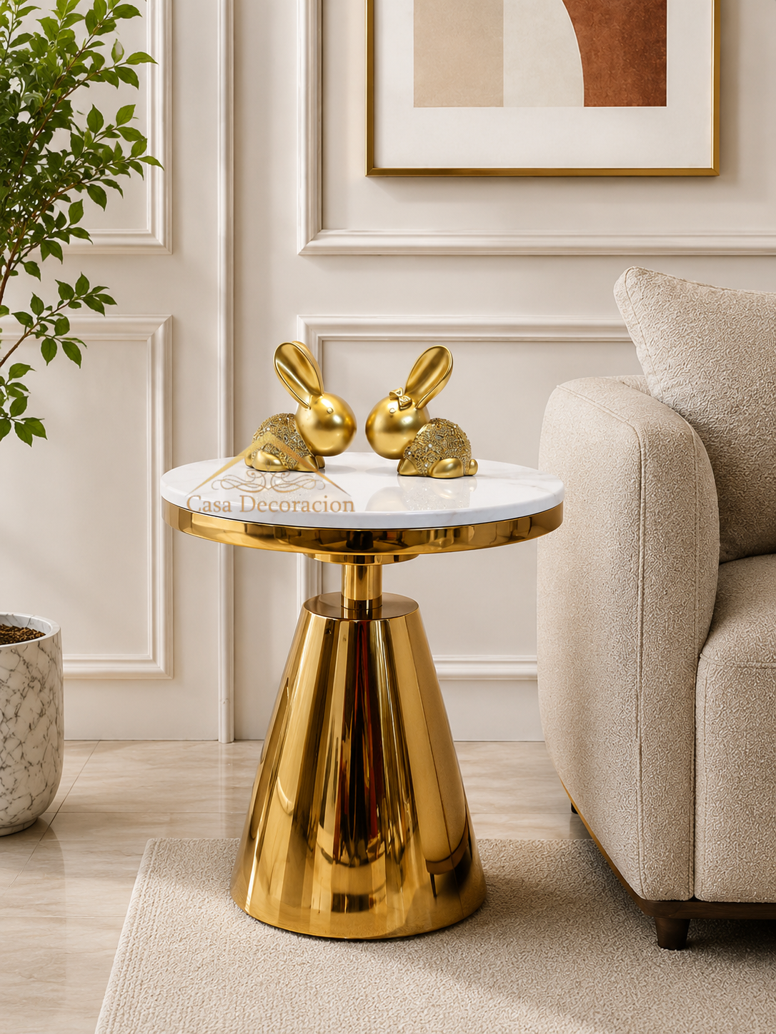 Modern Round Side Table