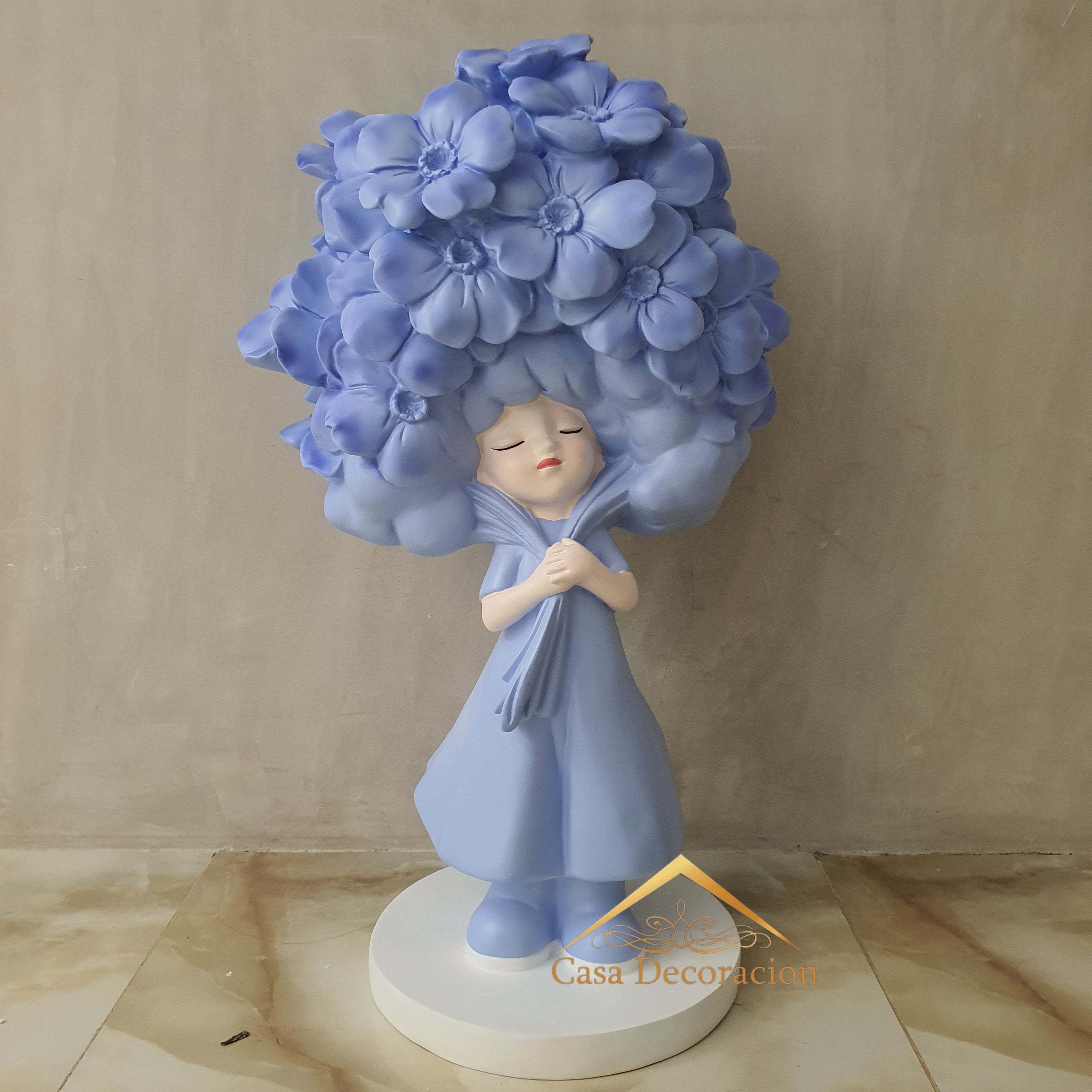 Flower Girl in Purple Dress