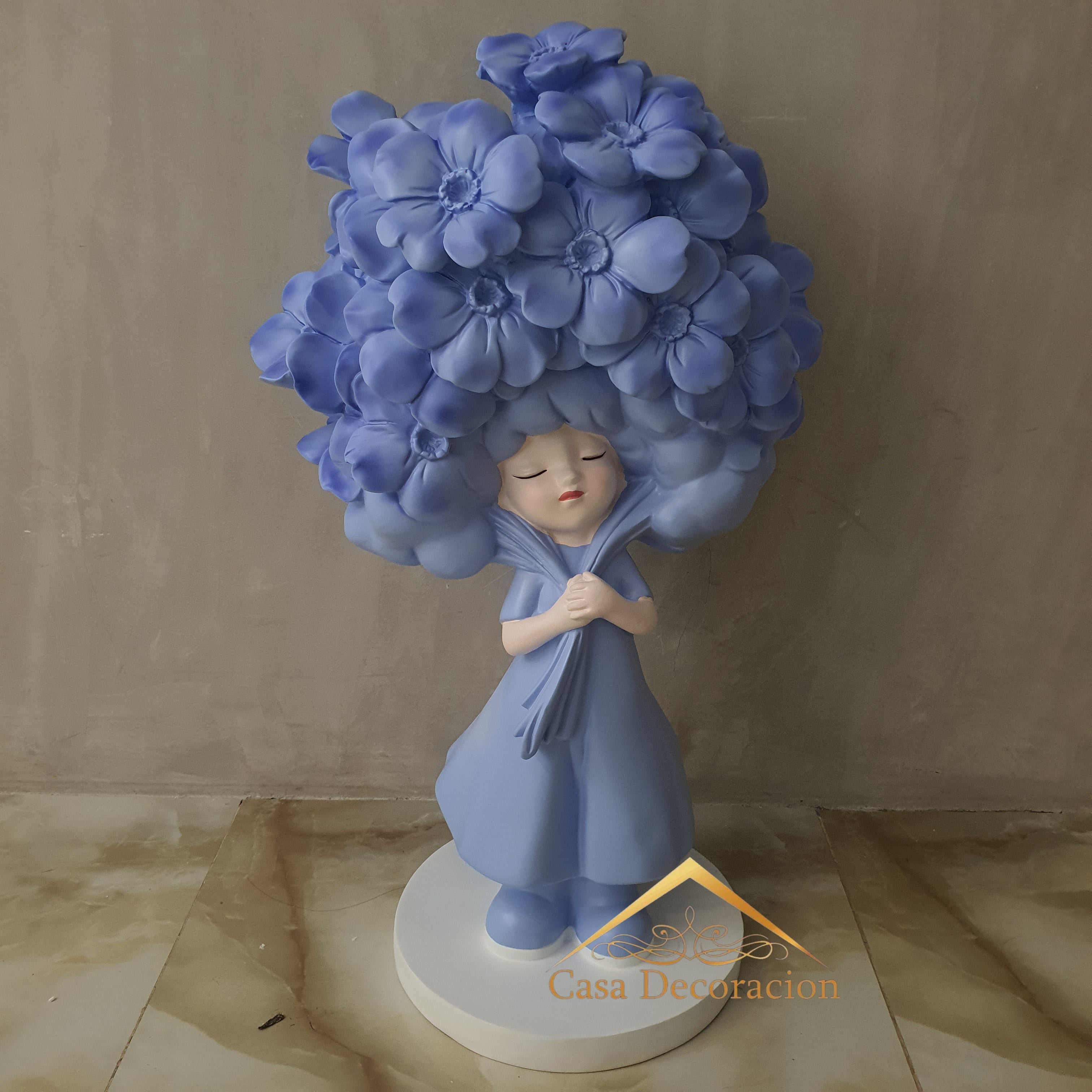 Flower Girl in Purple Dress