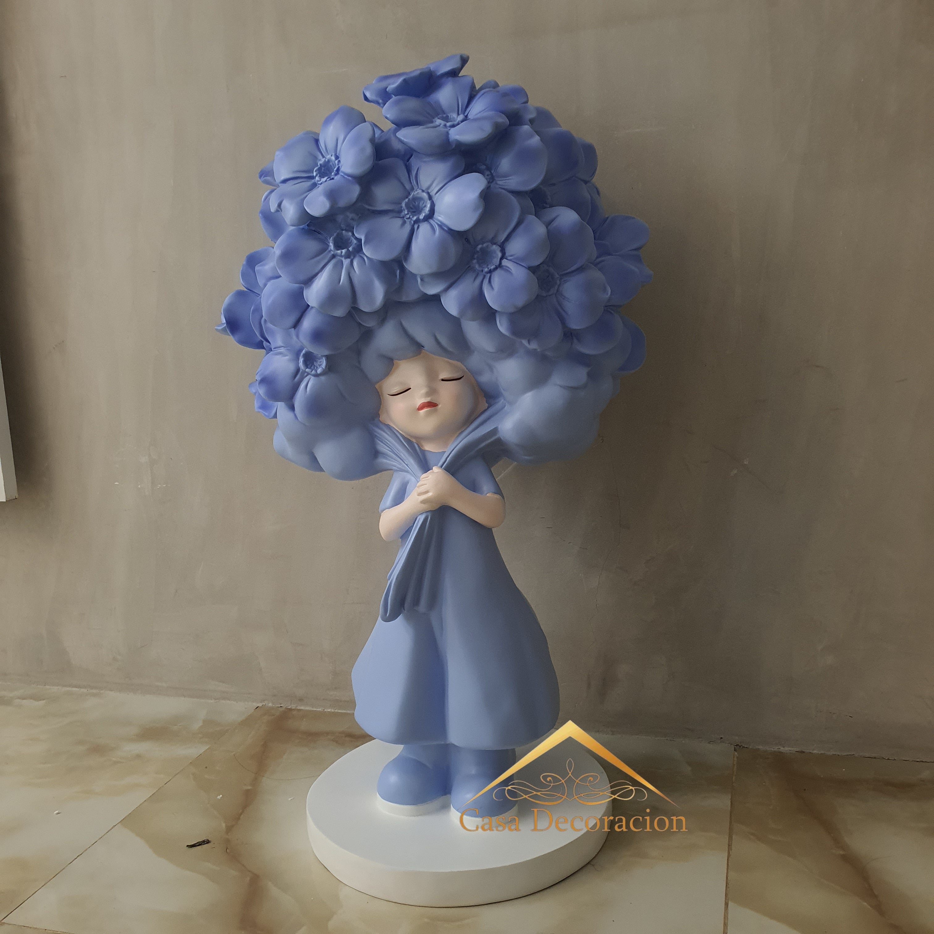 Flower Girl in Purple Dress