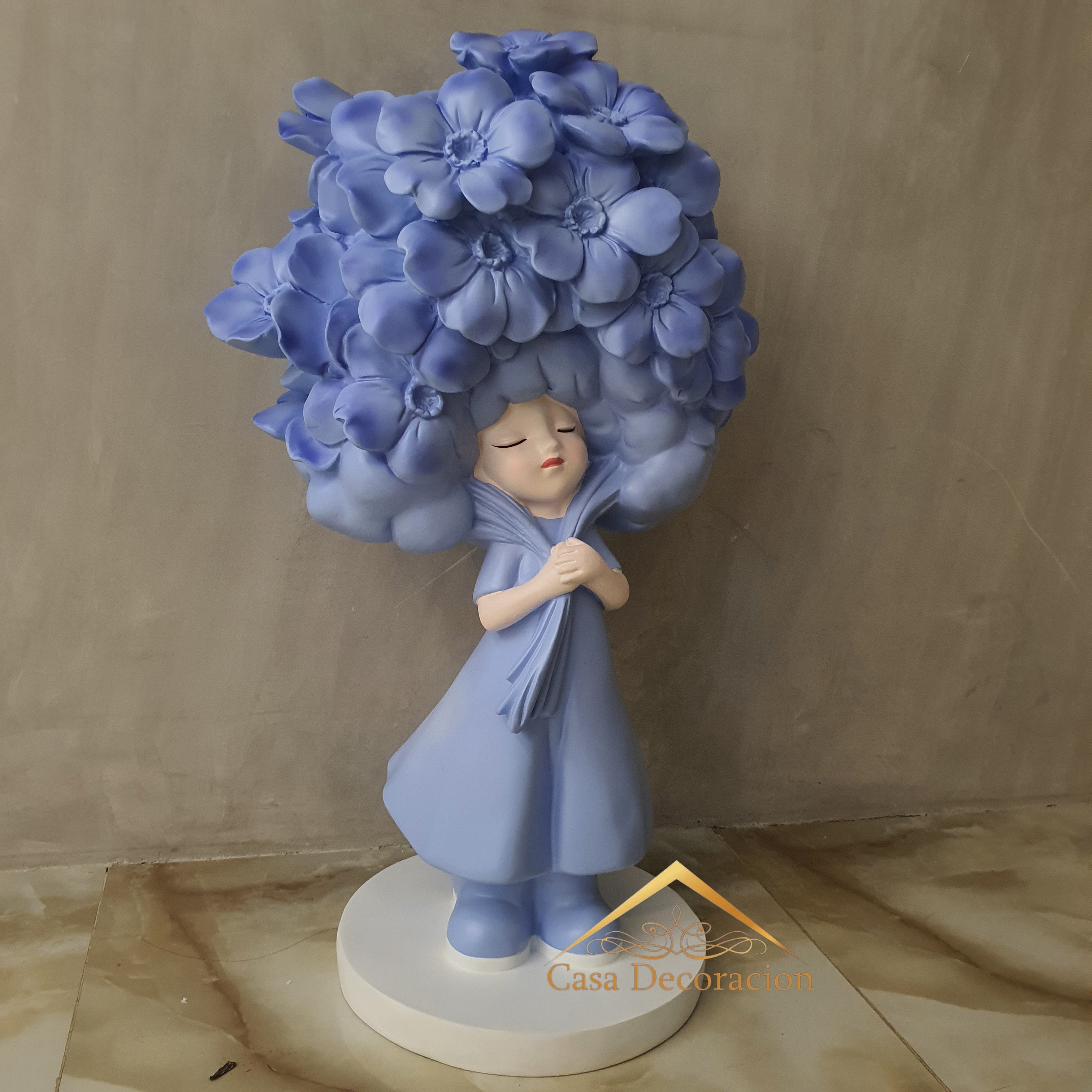 Flower Girl in Purple DressWith Bluetooth Speaker