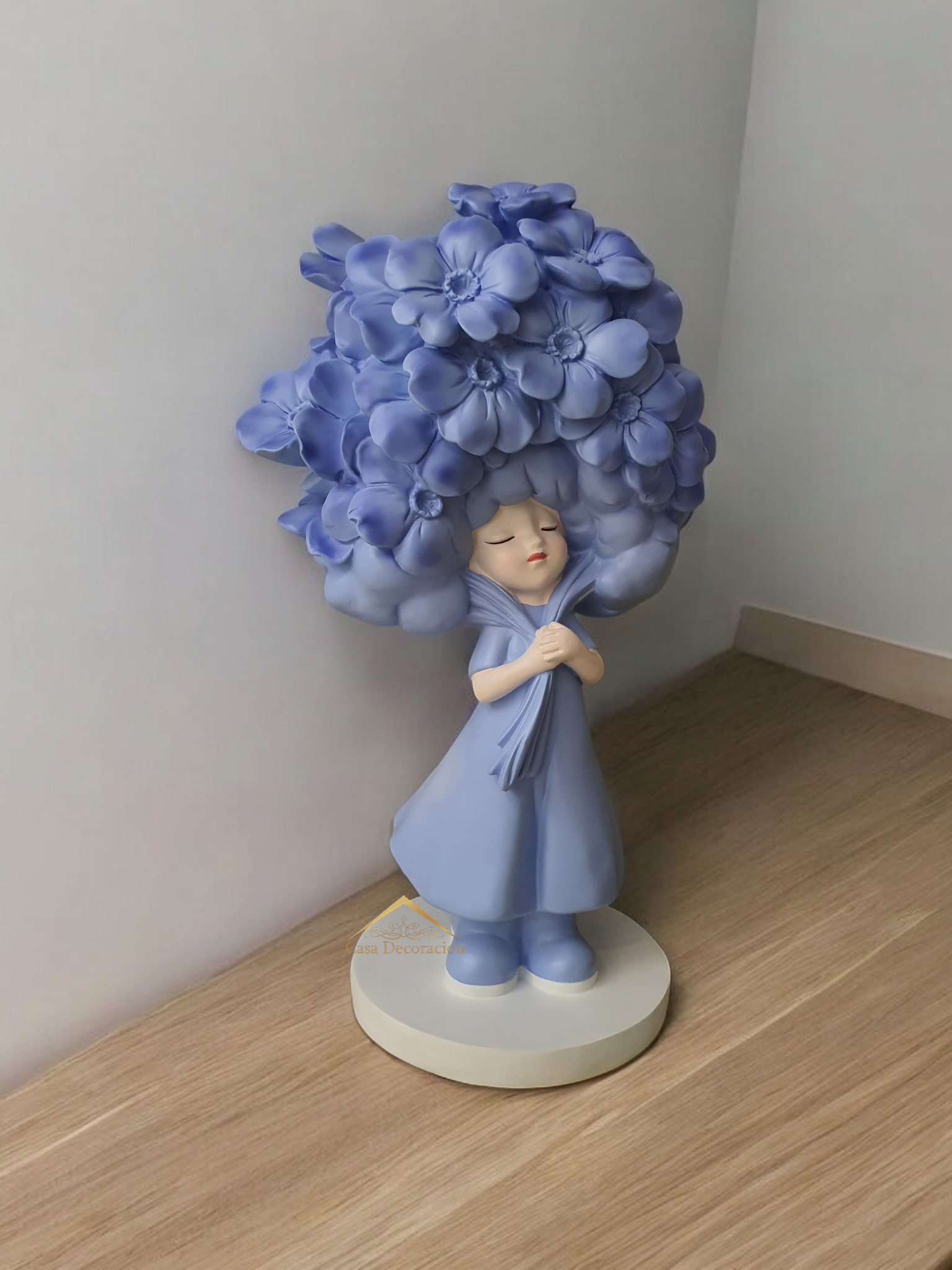 Flower Girl in Purple Dress