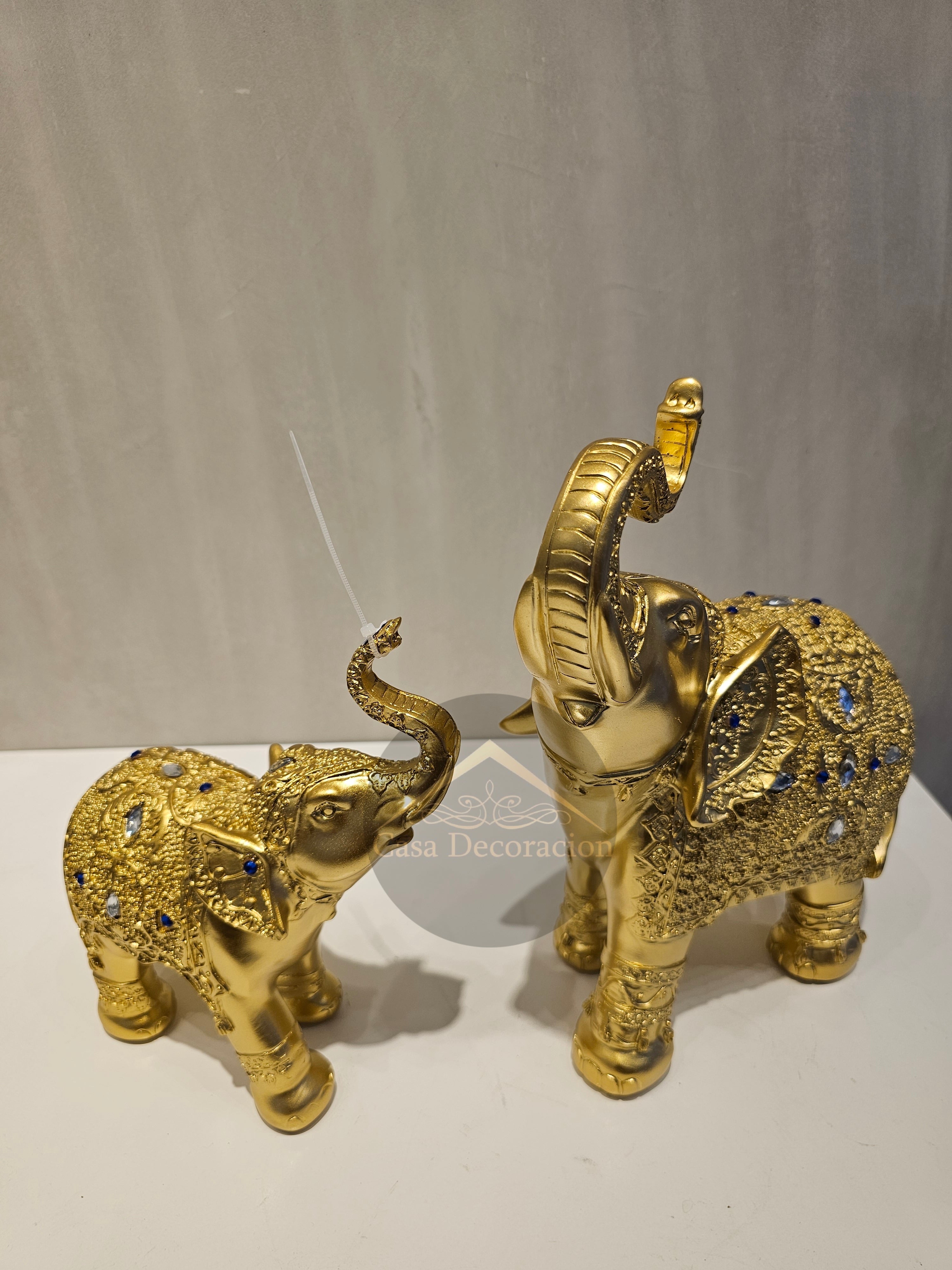 Golden Elephant - Set of 2
