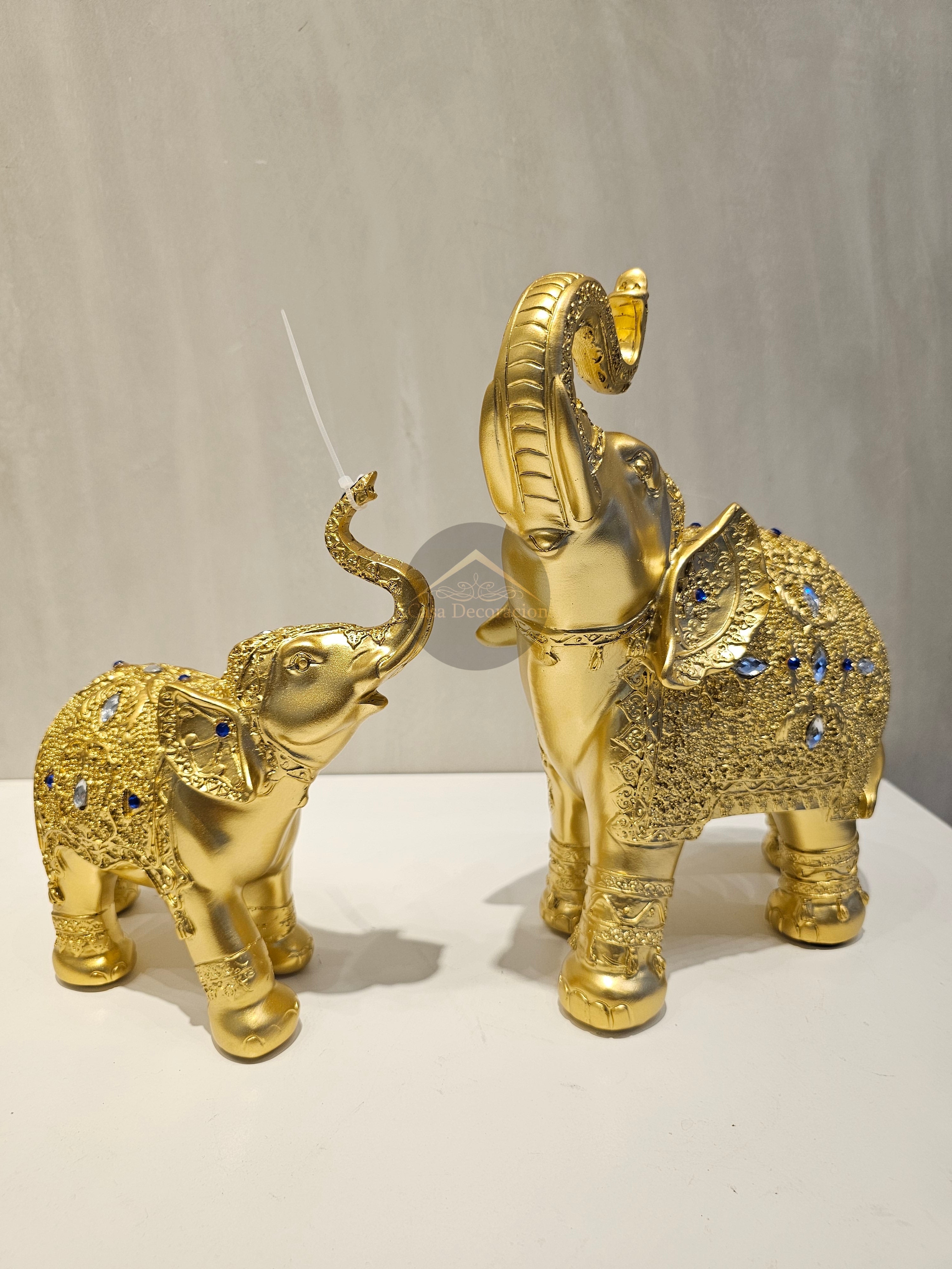 Golden Elephant - Set of 2