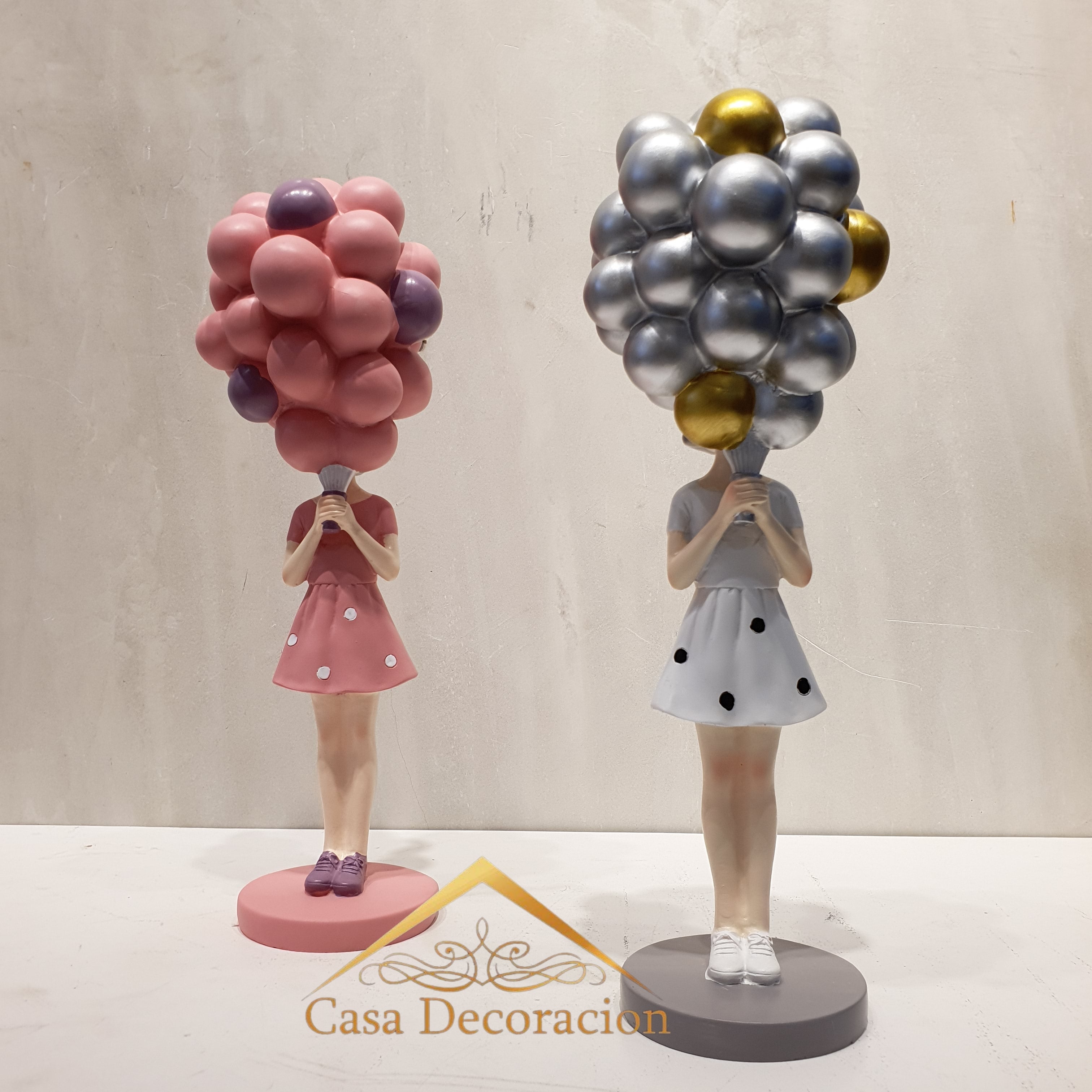 Girl W/ Pink Balloons