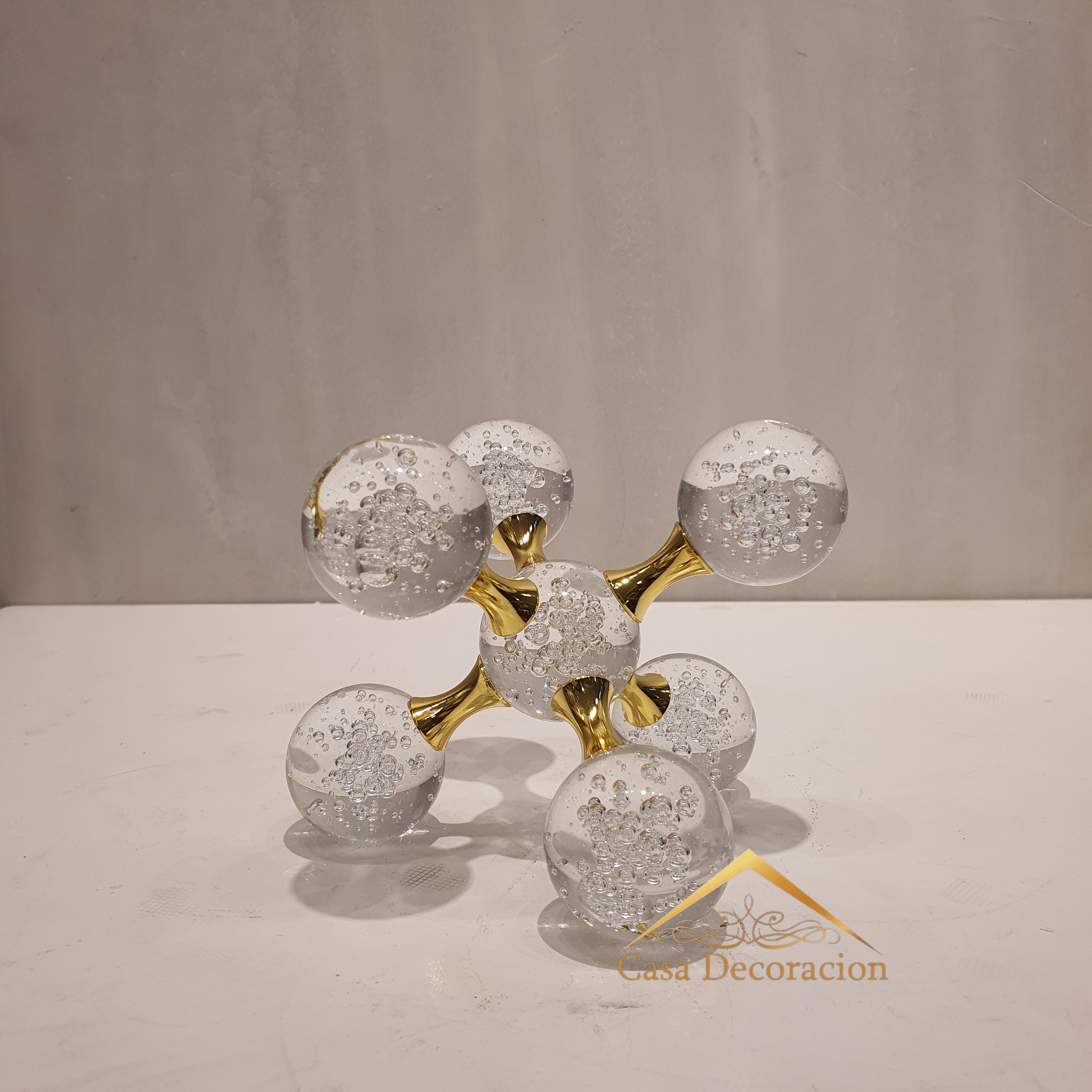 Molecule Glass Decor