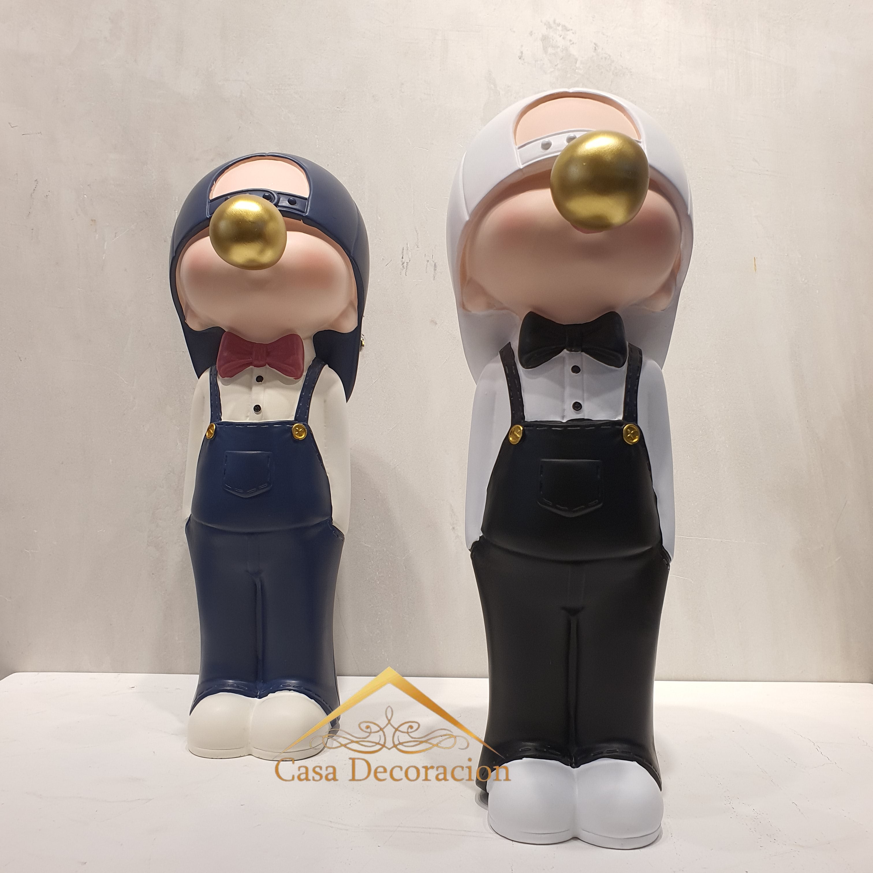 Standing Boy Ornament - Black