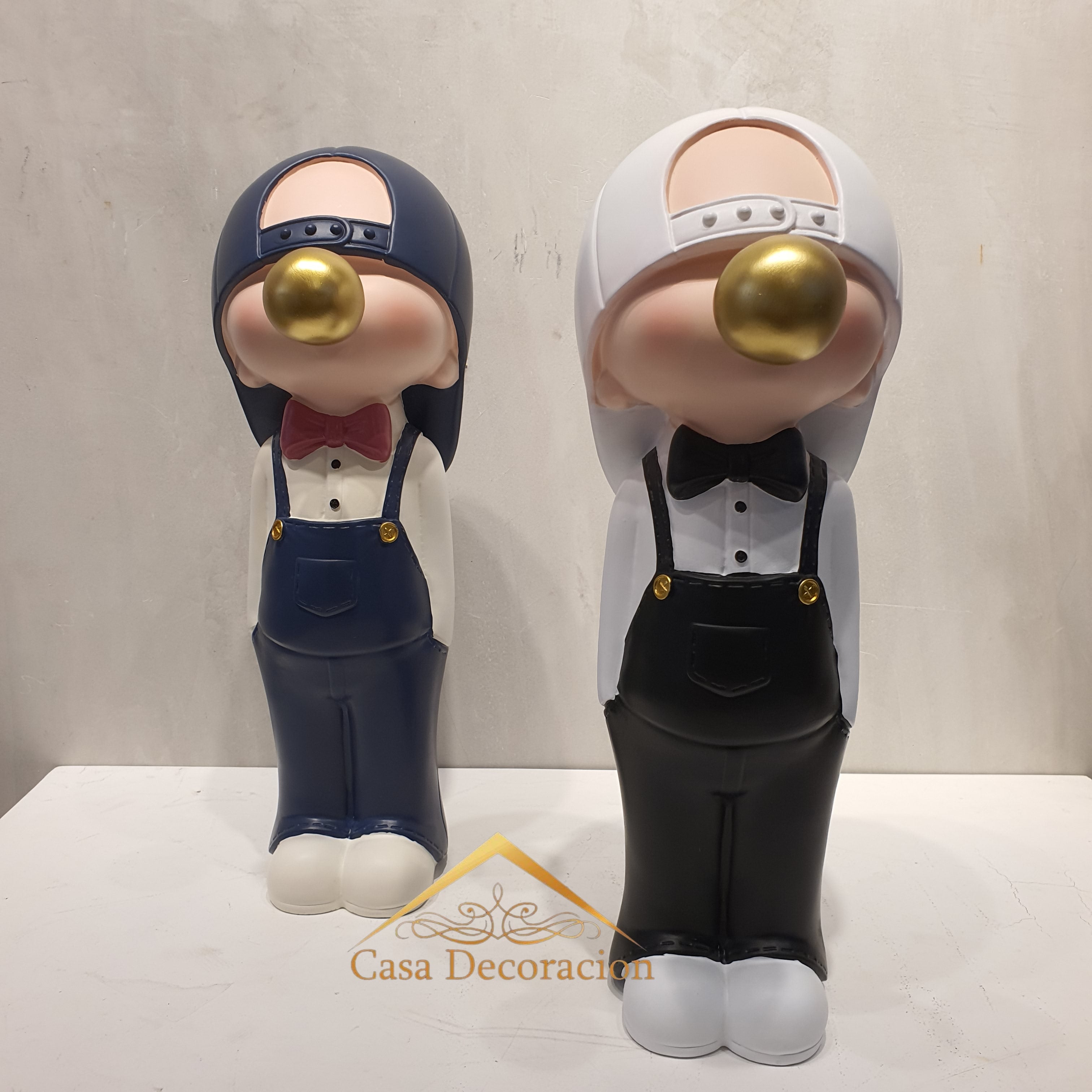 Standing Boy Ornament - Black