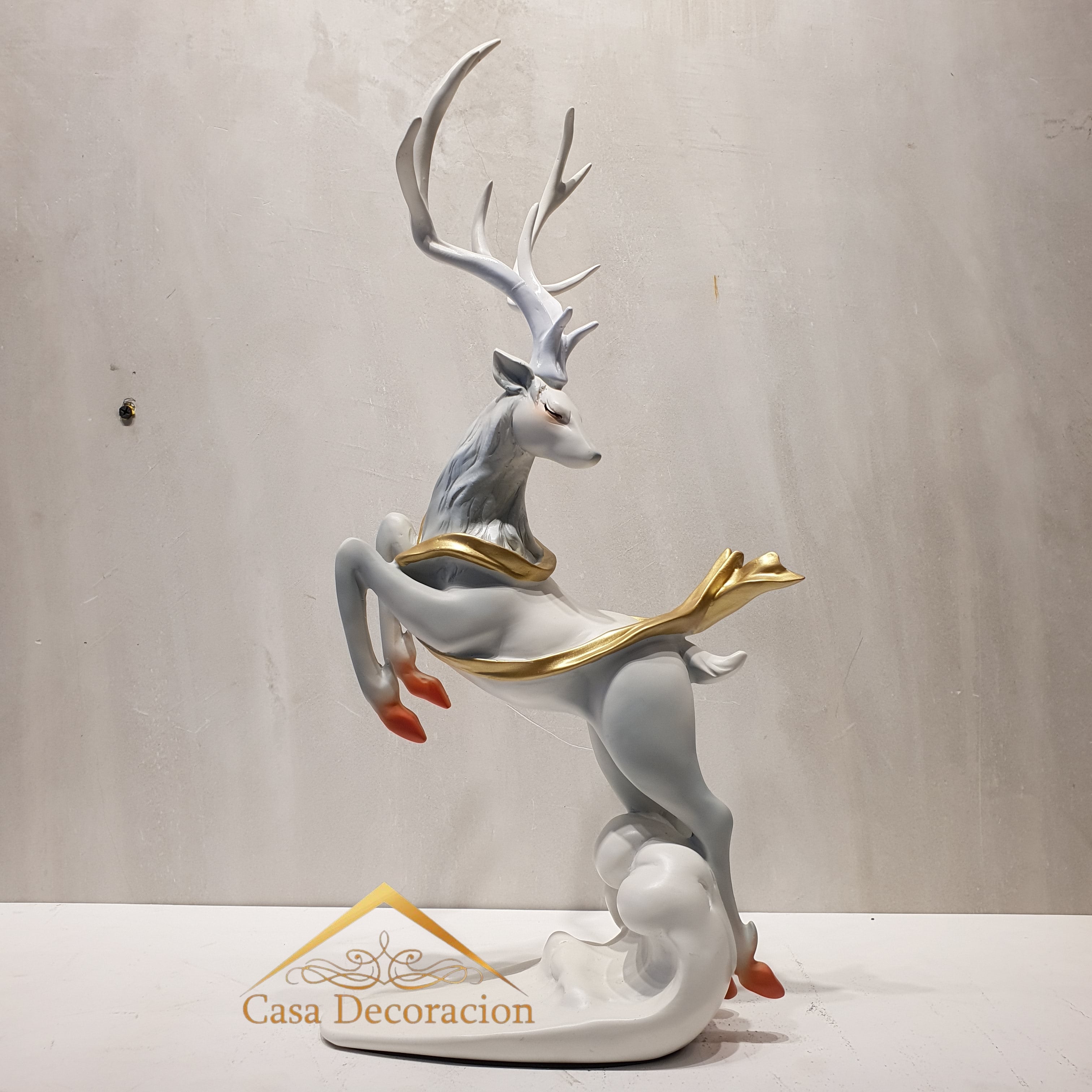 Silver Deer Table Decor