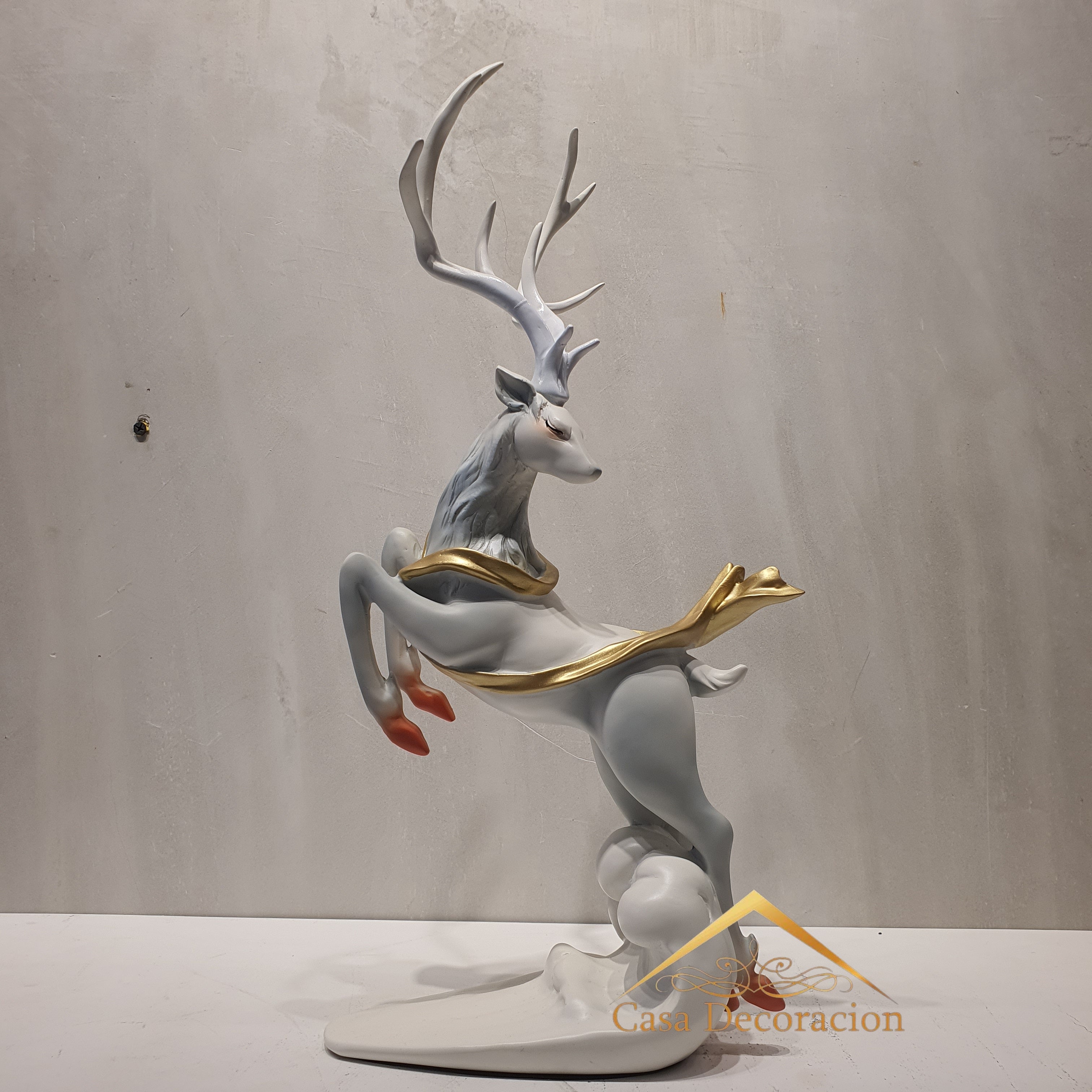Silver Deer Table Decor